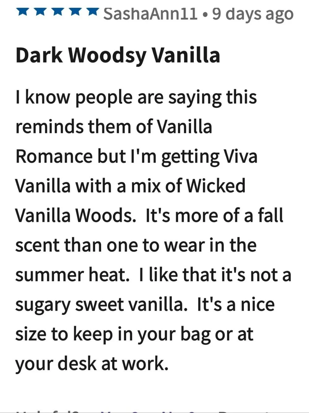 Bath & Body Works Vanilla Oud Mini Travel Spray 7ml NEW MSRP $12.95